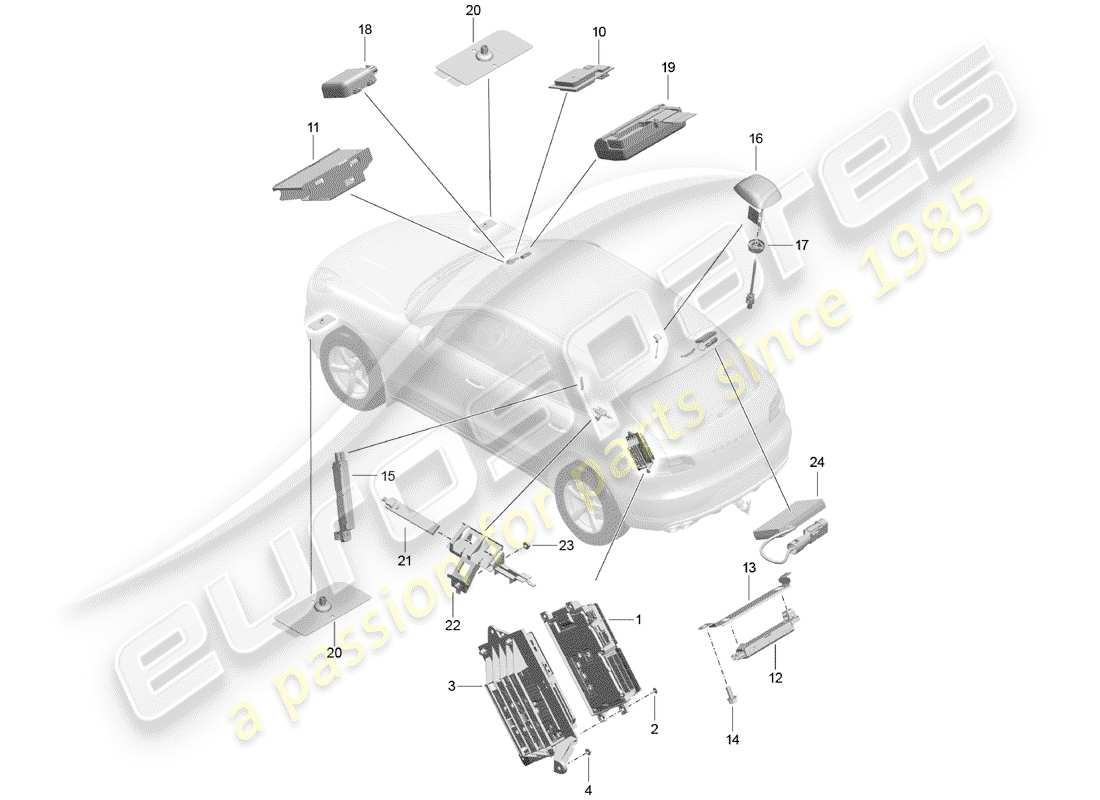 part diagram containing part number 971035510b