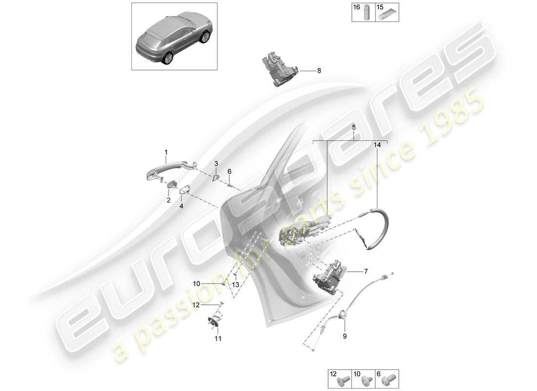 part diagram containing part number 95b837206