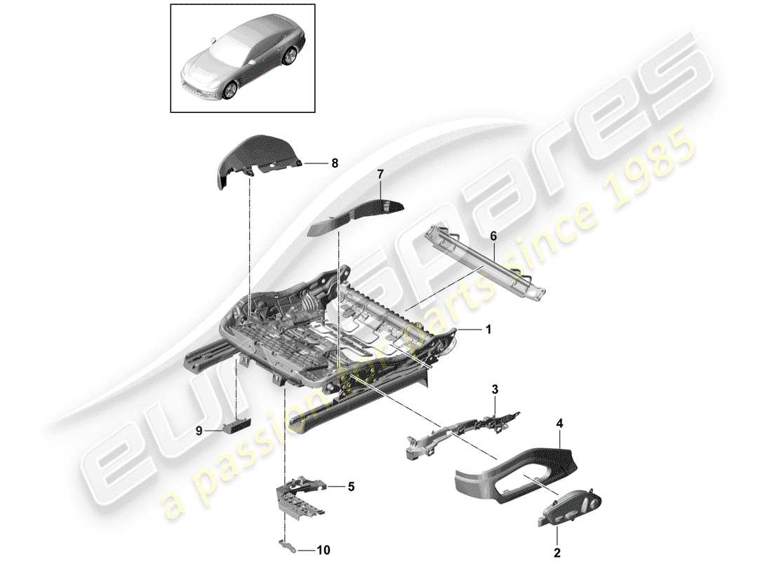 part diagram containing part number 971959747s