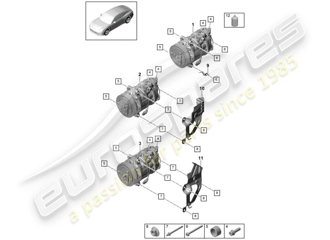 part diagram containing part number 95814750100