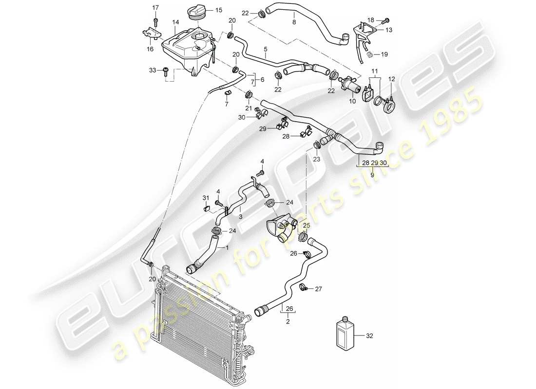 part diagram containing part number 95510610900