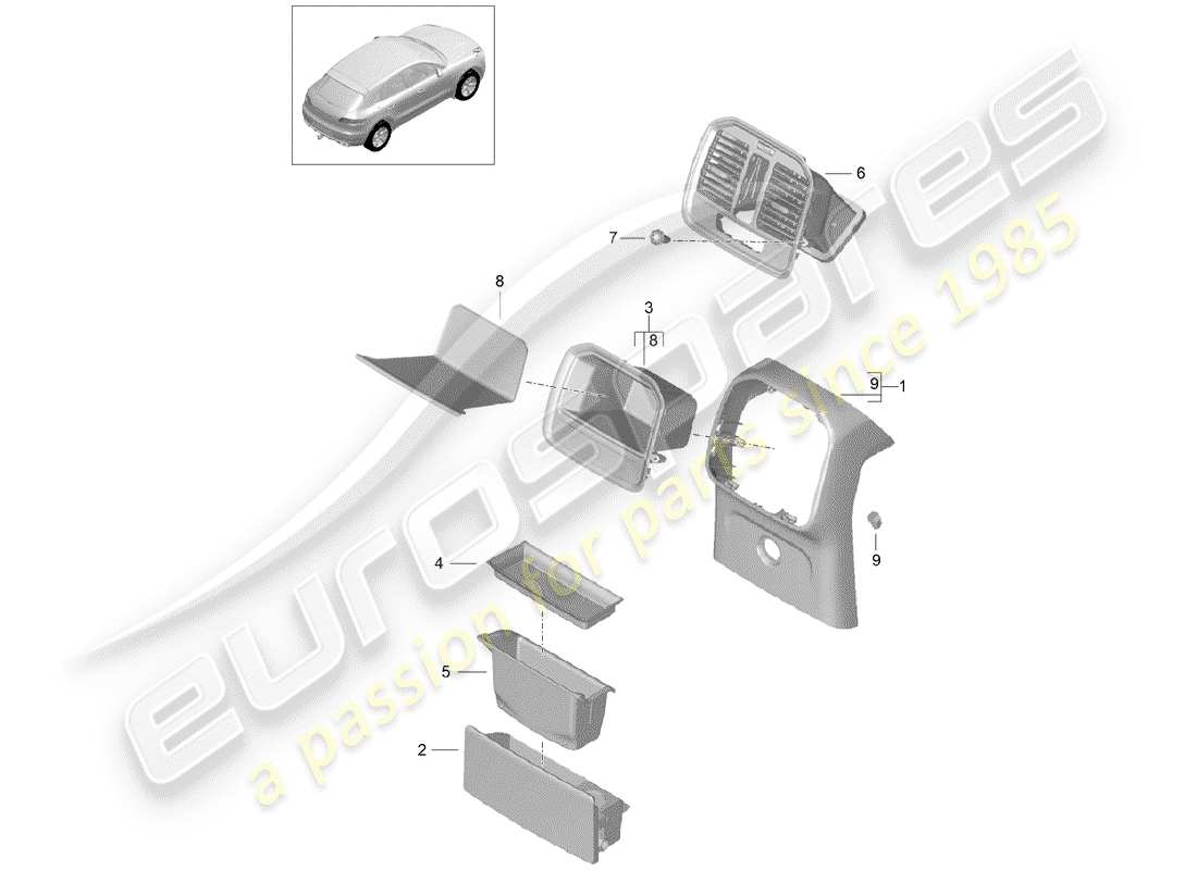 part diagram containing part number 95b819203c