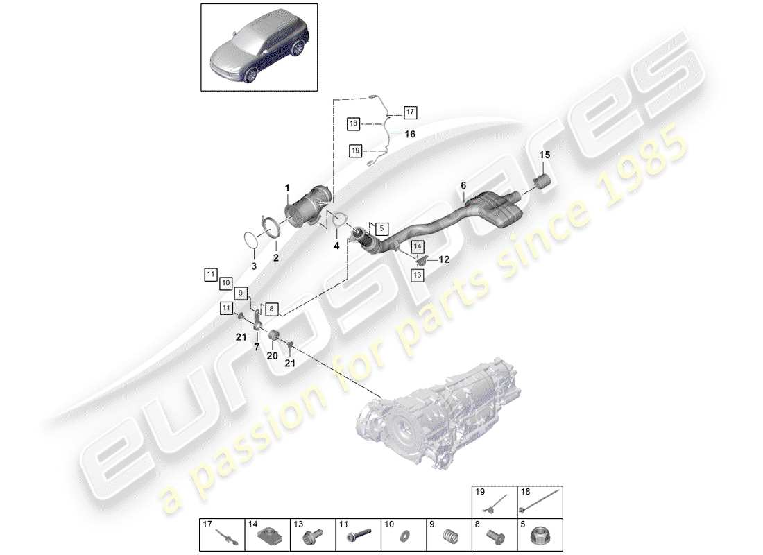 part diagram containing part number pab906265k