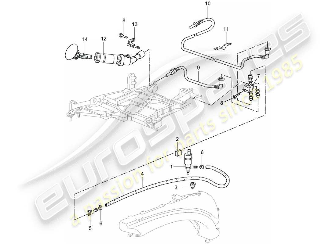 part diagram containing part number 99991901702