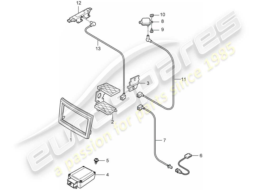 part diagram containing part number 99761207825