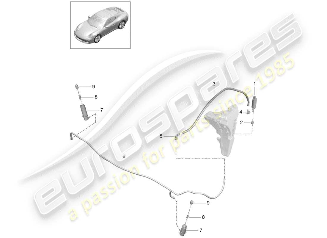 part diagram containing part number 99162836502