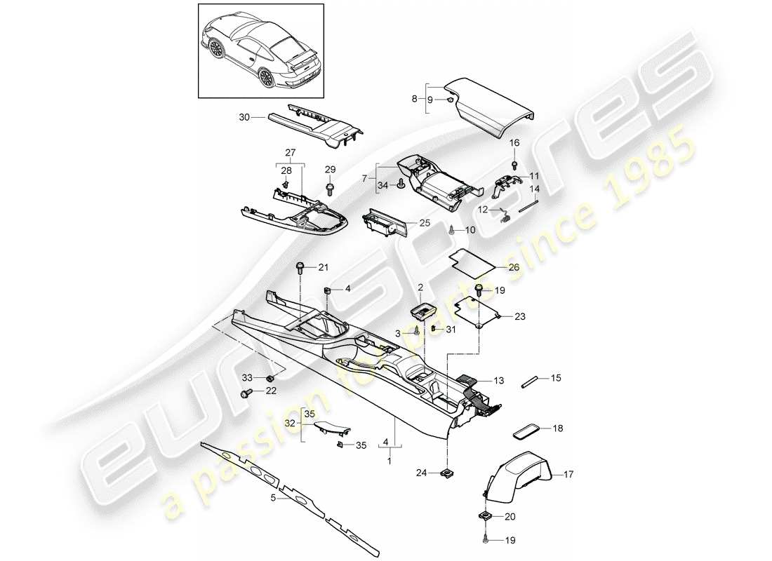 part diagram containing part number 99755399121