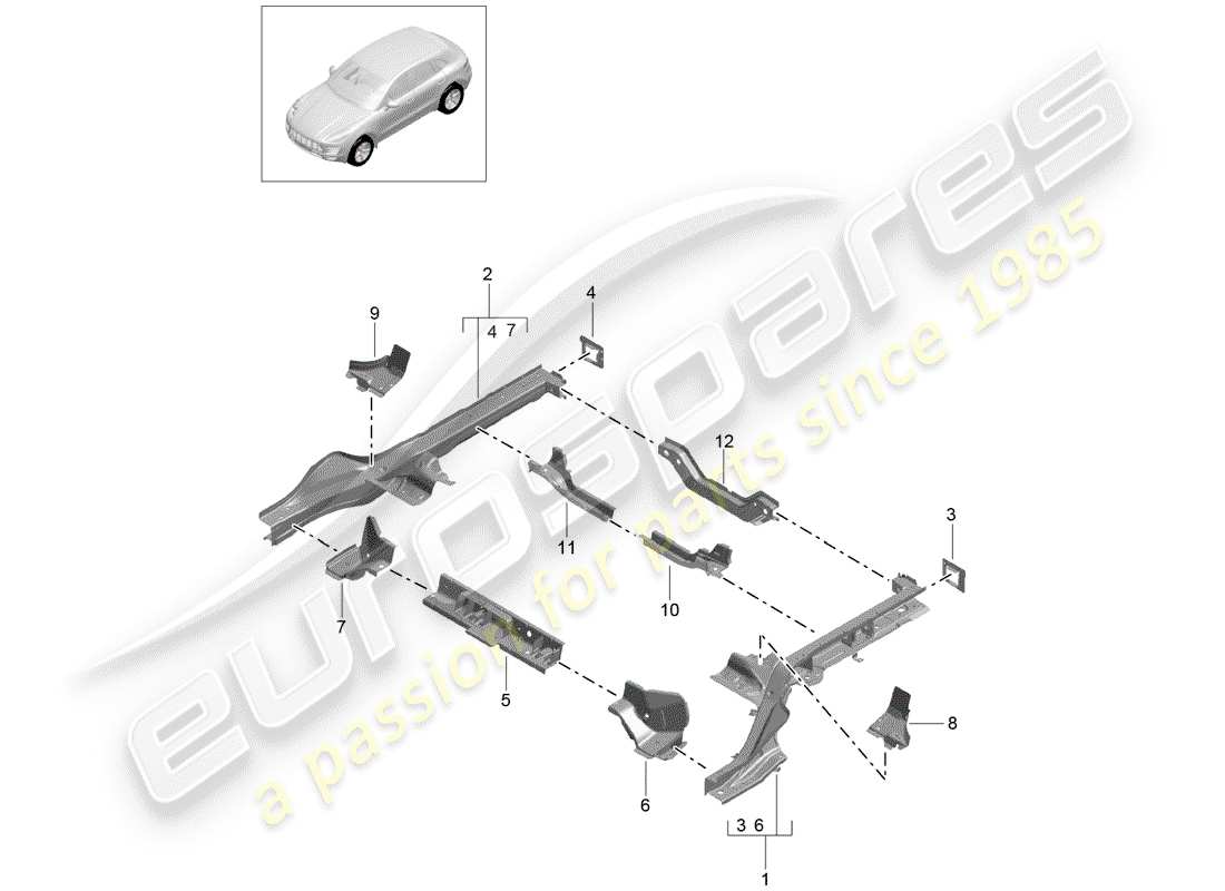 part diagram containing part number 95b803579 y