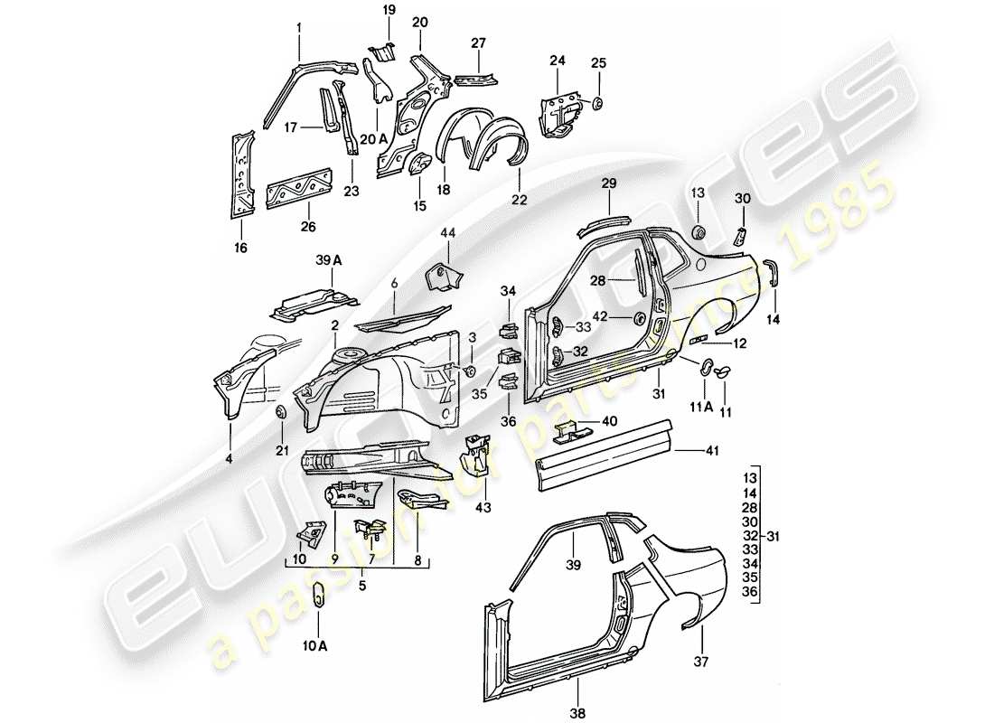 part diagram containing part number 477809205b