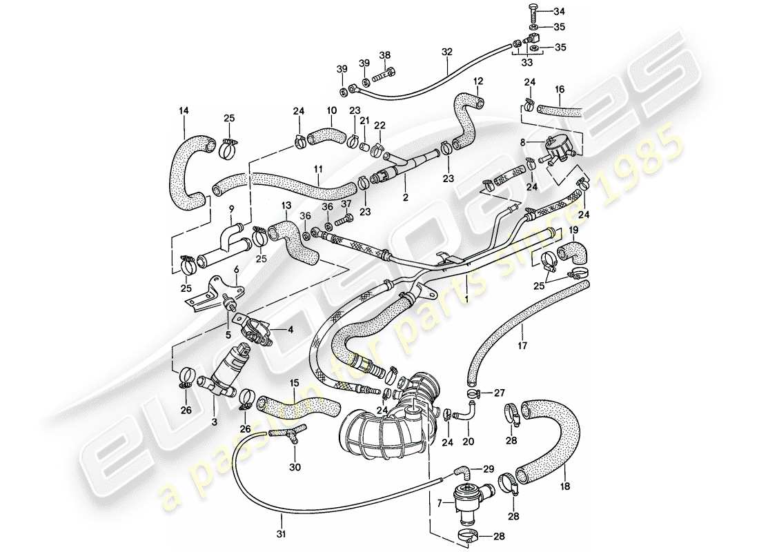 part diagram containing part number 95111019000