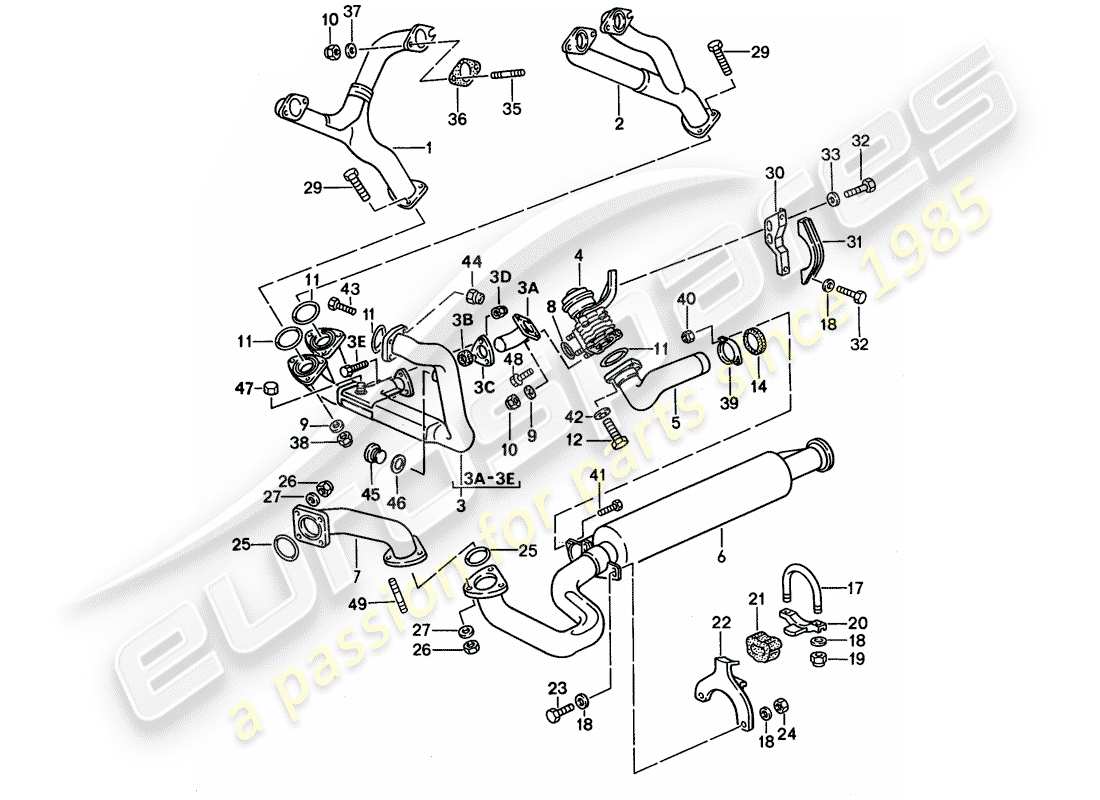 part diagram containing part number 95111109801