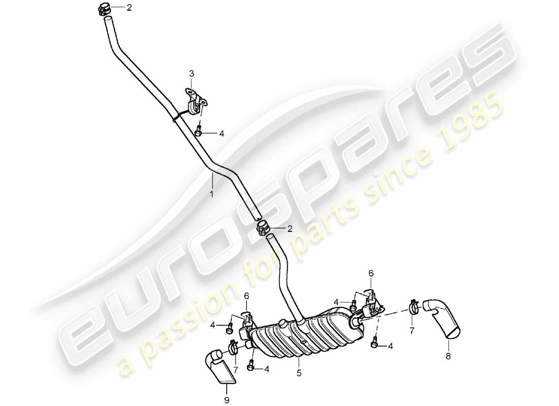 part diagram containing part number 95511109600