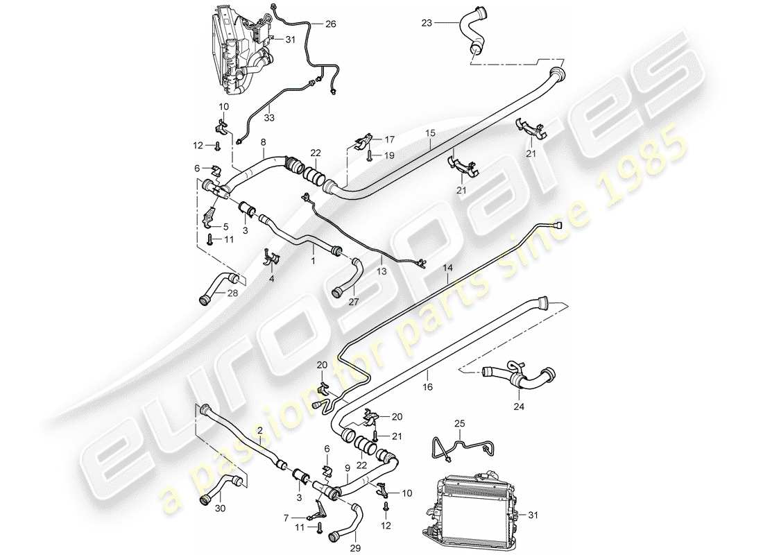 part diagram containing part number 99710676602