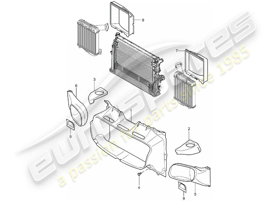 part diagram containing part number 95557533240