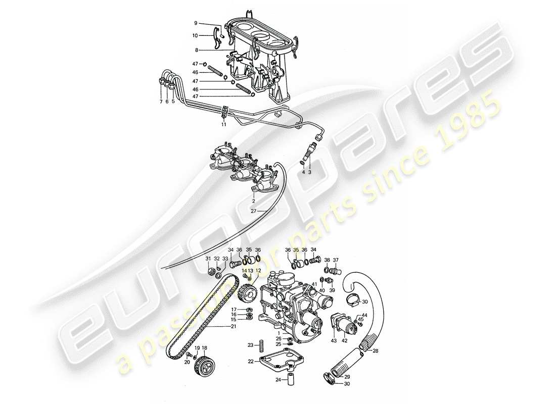 part diagram containing part number 90019702800