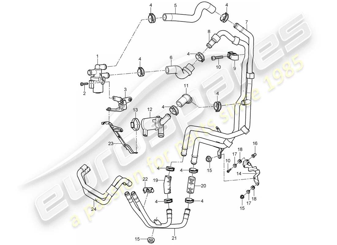 part diagram containing part number 95557299200