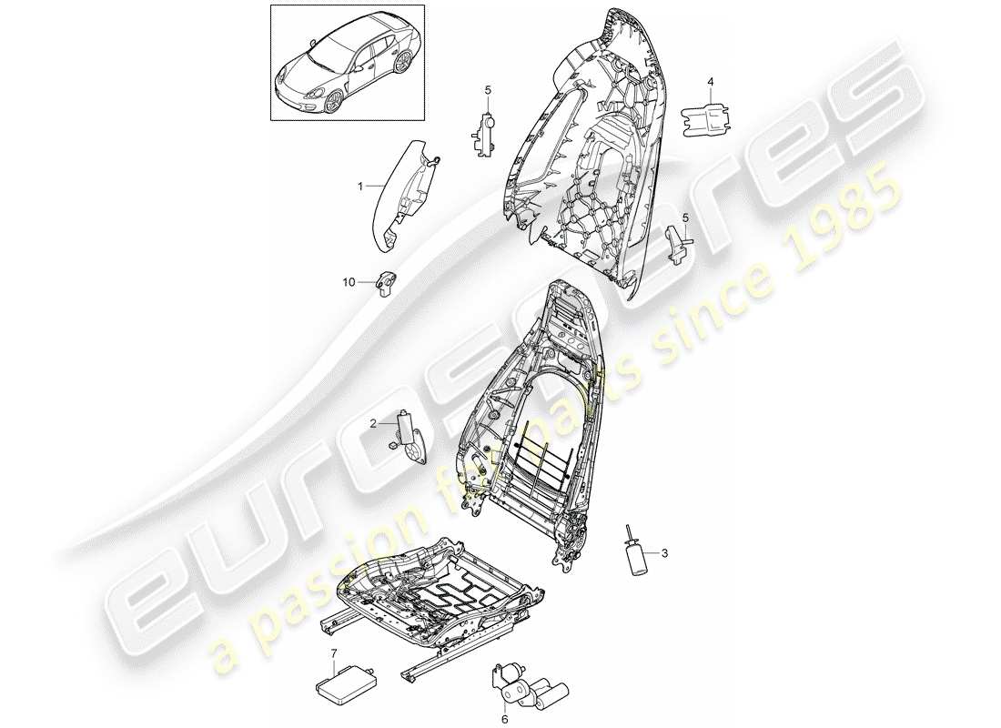 part diagram containing part number 97061853708