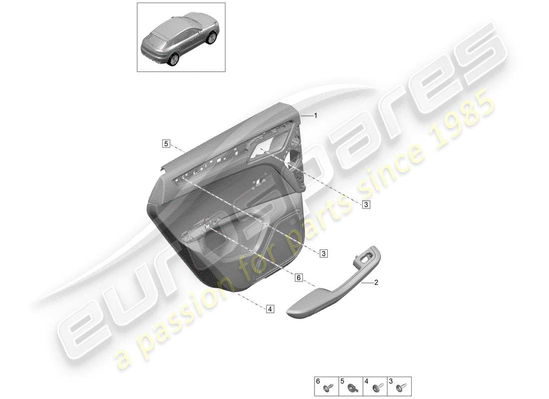 part diagram containing part number 95b867305ab