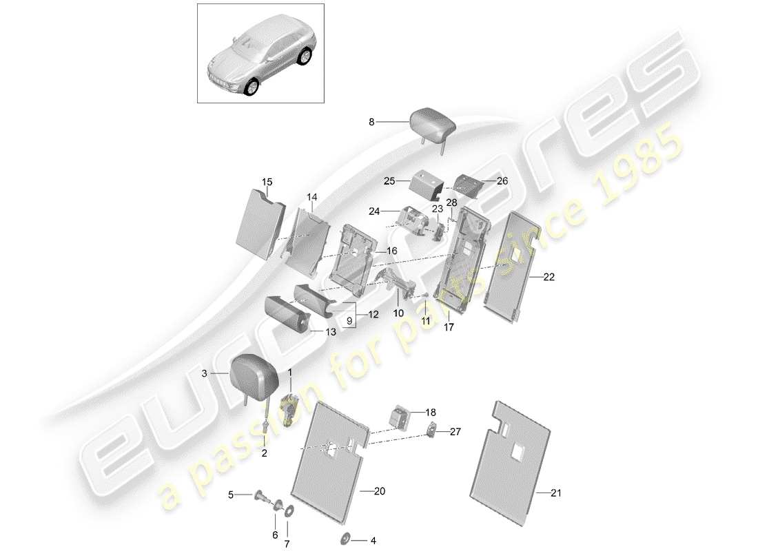 part diagram containing part number 95b885081h