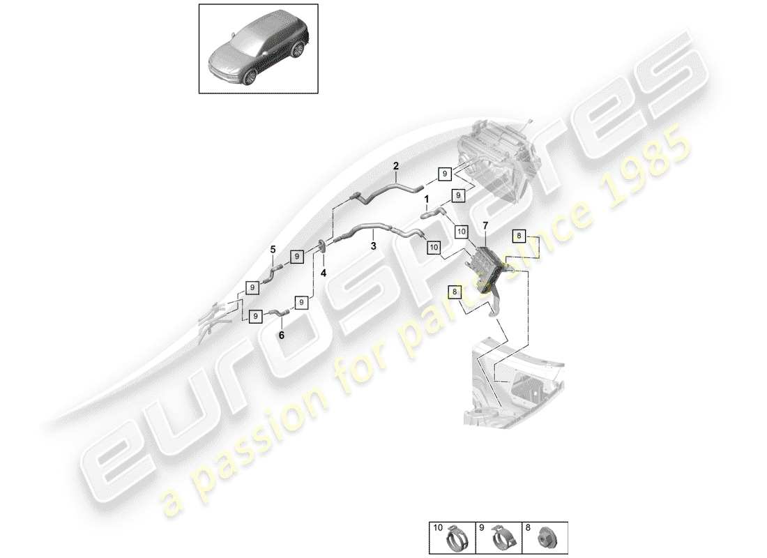 part diagram containing part number pab81955260