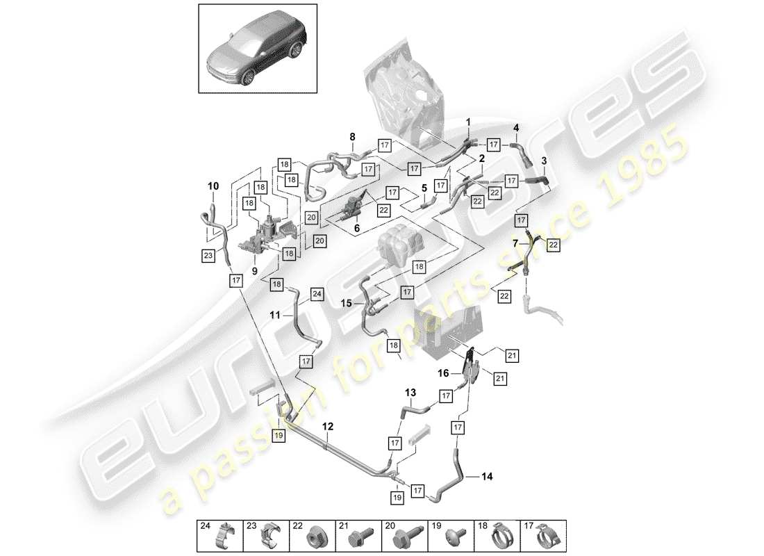 part diagram containing part number 9y0820452a