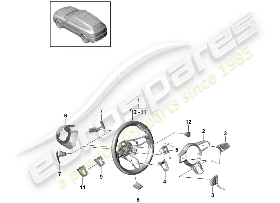 part diagram containing part number 971959256f