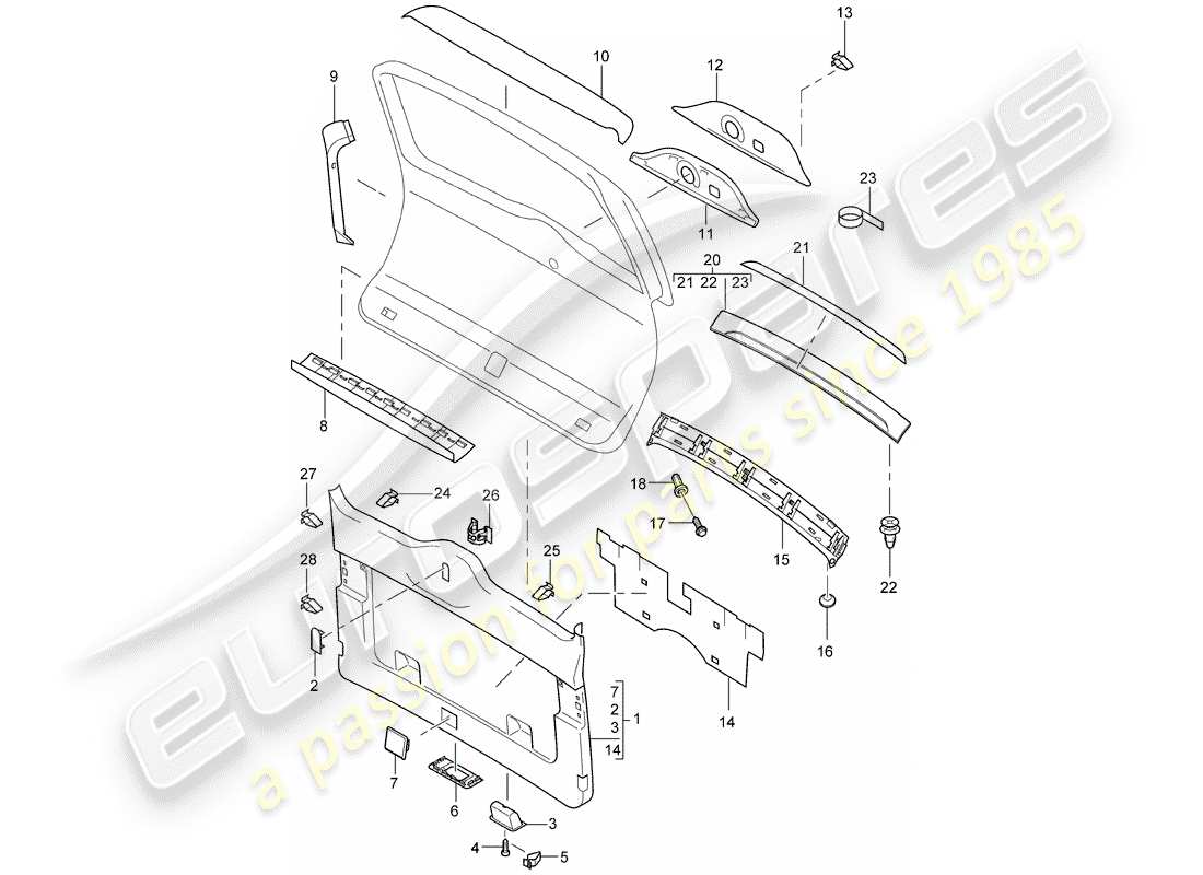 part diagram containing part number 95555504500