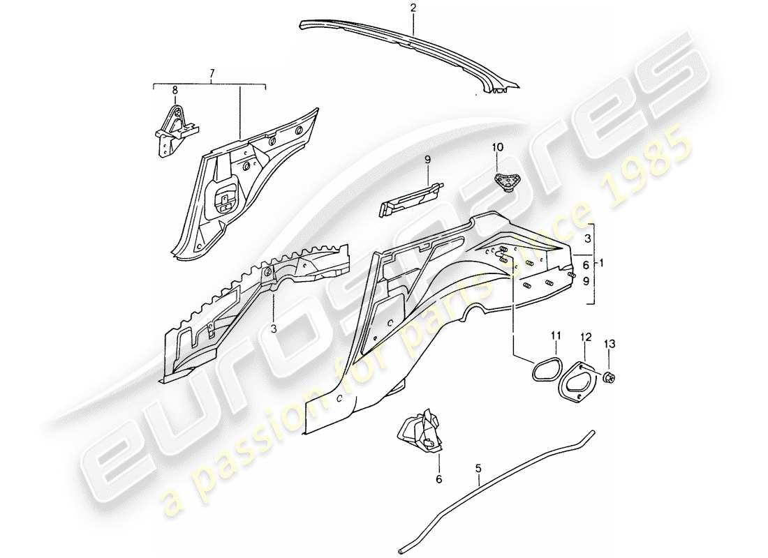 part diagram containing part number 99350146500