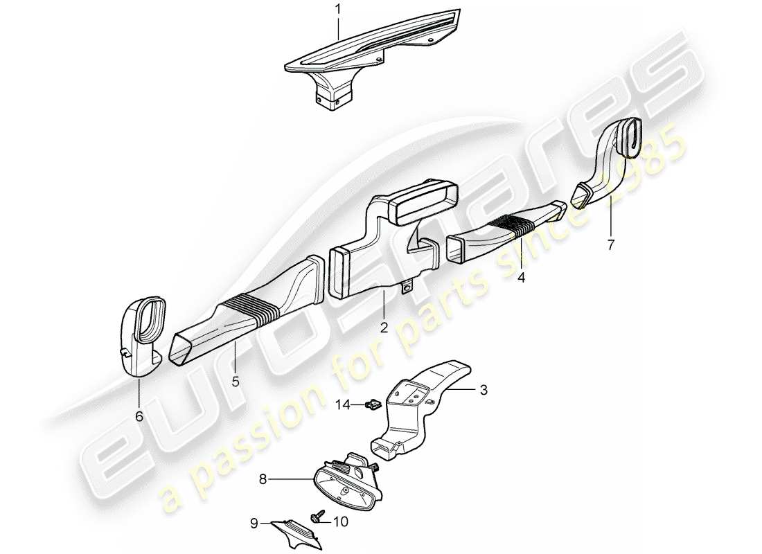 part diagram containing part number 98757276701