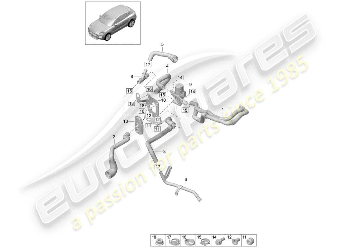 part diagram containing part number 95b819735a