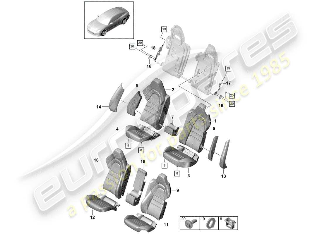 part diagram containing part number 971885805kh