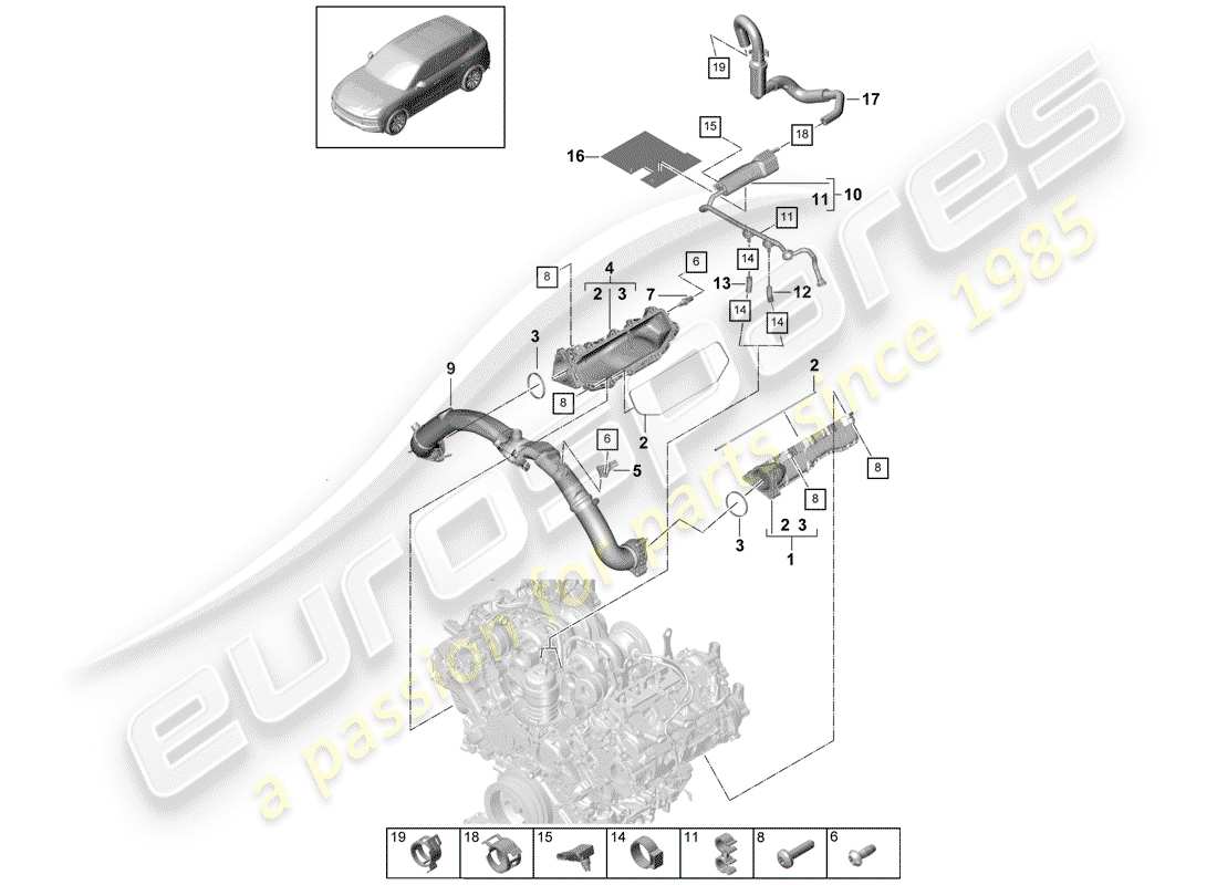 part diagram containing part number pab20199410