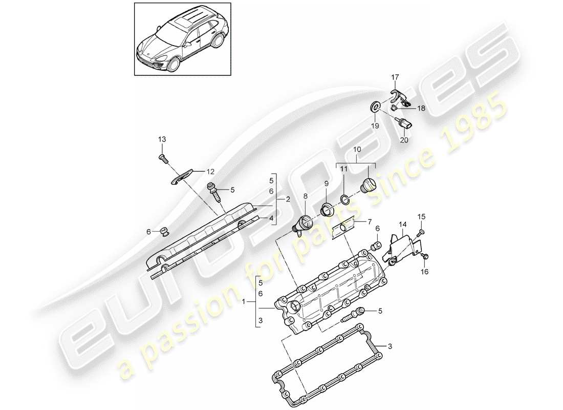 part diagram containing part number 95510534310