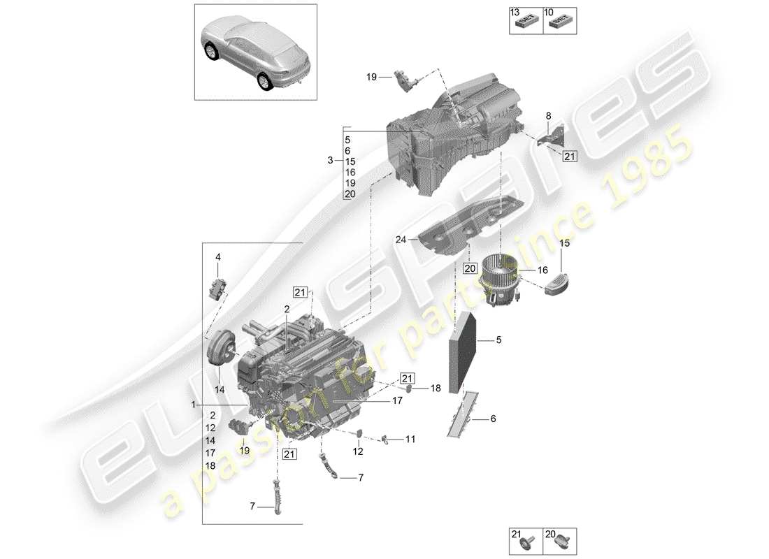 part diagram containing part number 8t0820521