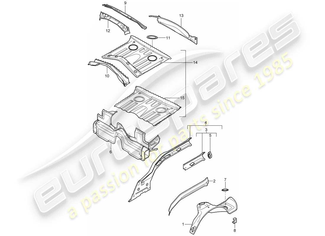 part diagram containing part number 98750198301