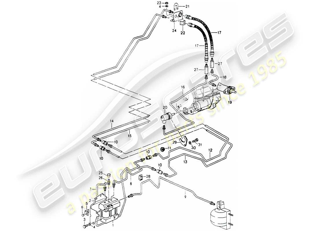 part diagram containing part number 96431534500