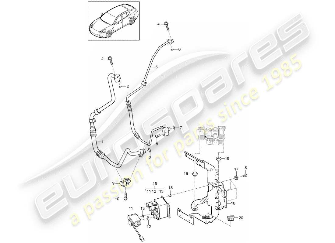 part diagram containing part number wht006919