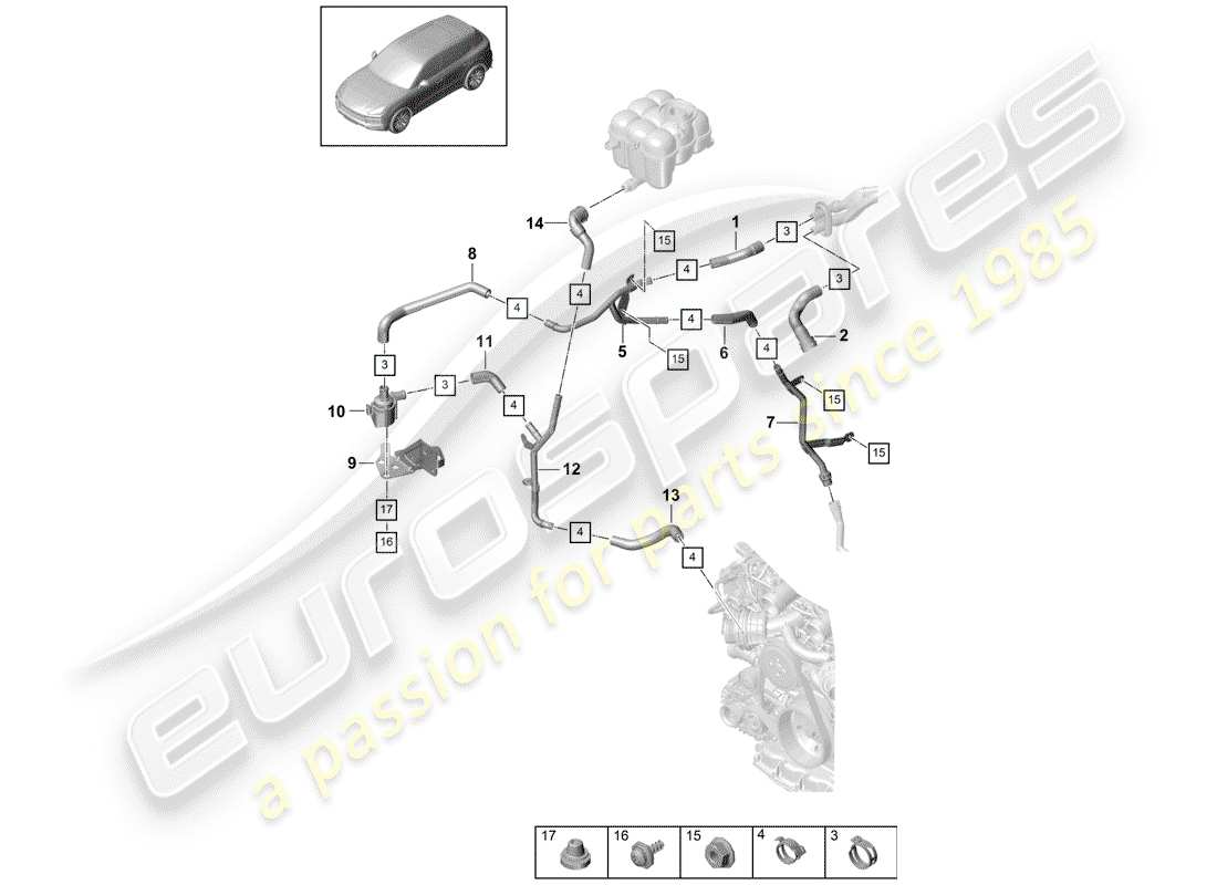 part diagram containing part number pab12123310