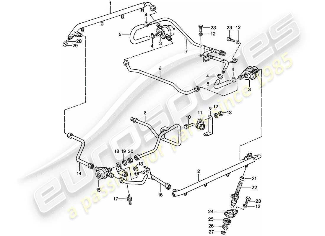 part diagram containing part number 99968900100