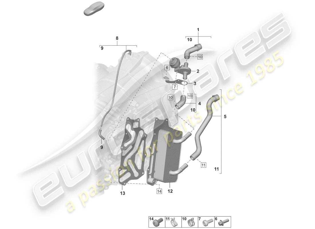 part diagram containing part number 992317215b