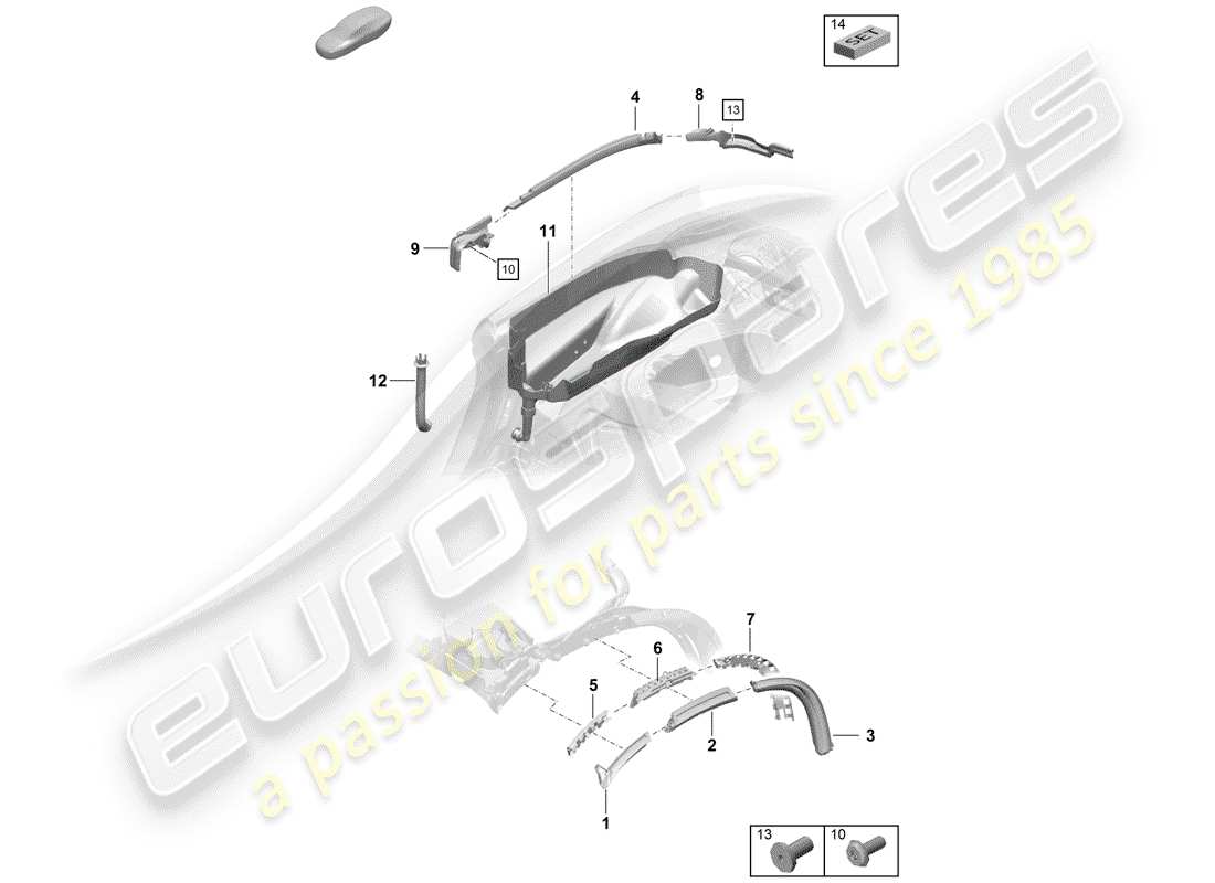 part diagram containing part number 98156747600