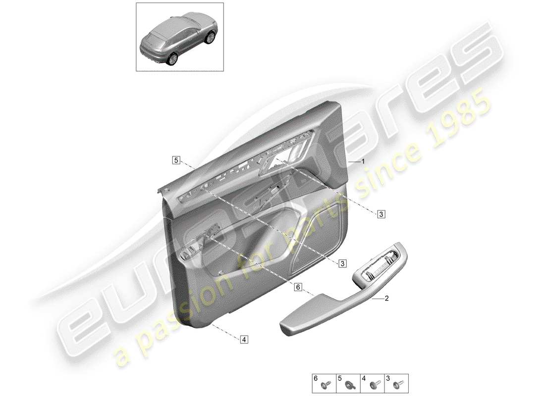 part diagram containing part number 95b867105at