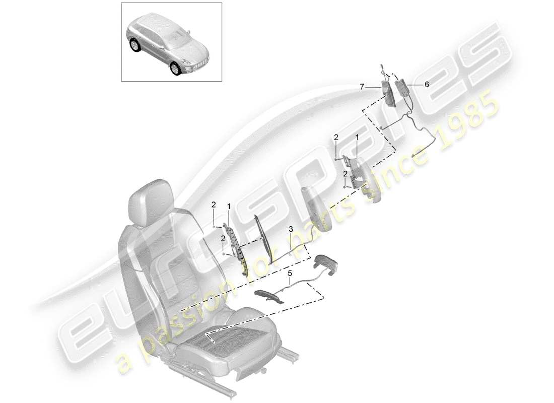 part diagram containing part number 95852135400