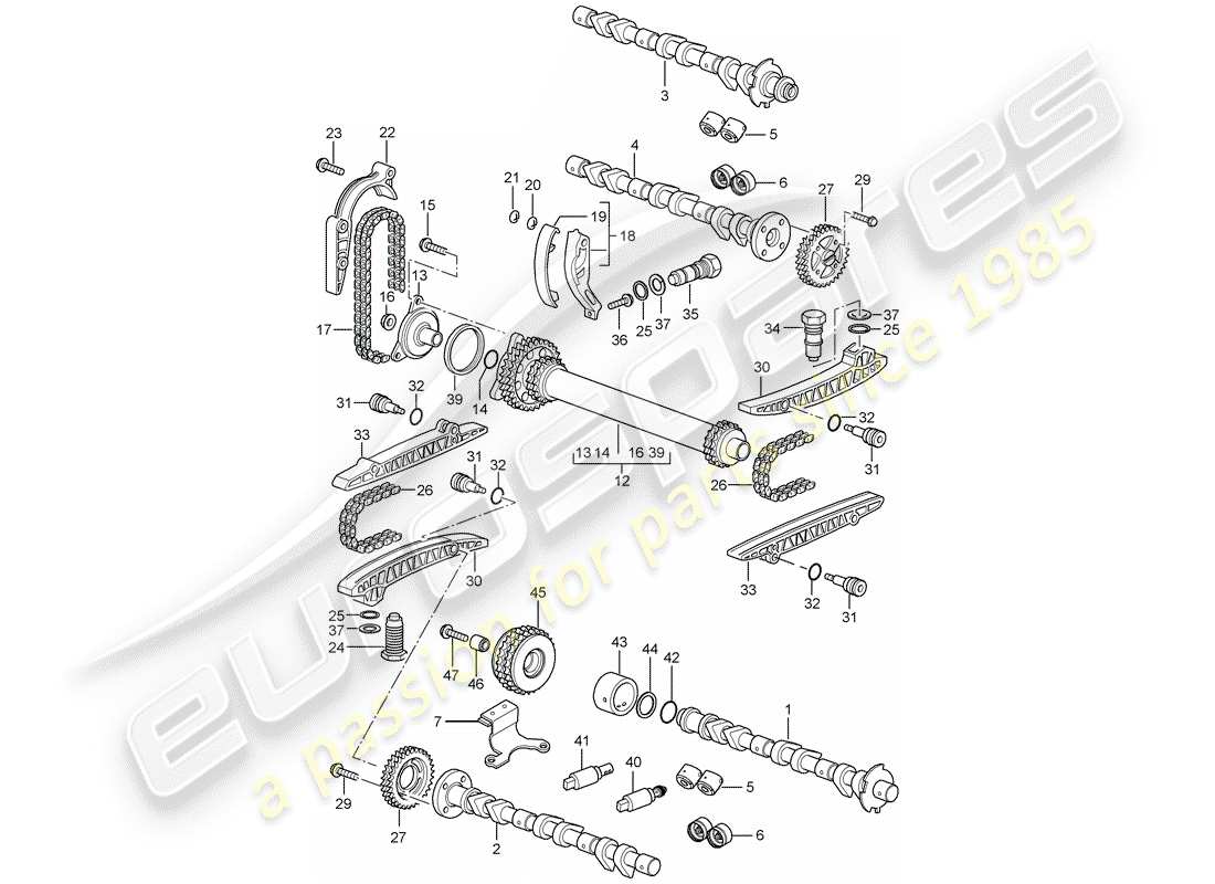 part diagram containing part number 99610530104