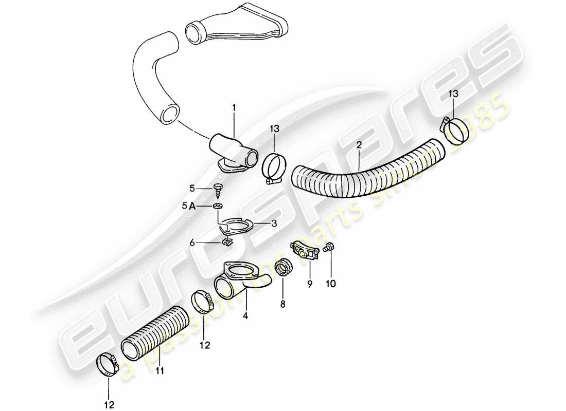 part diagram containing part number 91157124001