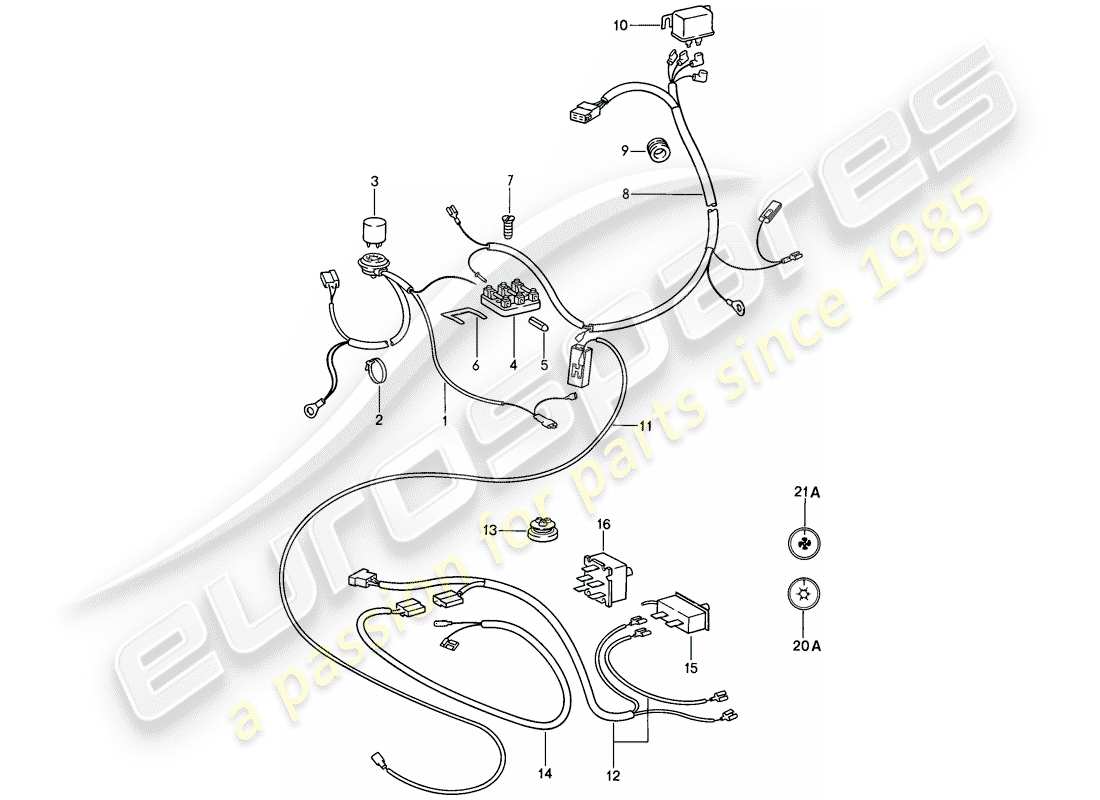 part diagram containing part number 91161207804