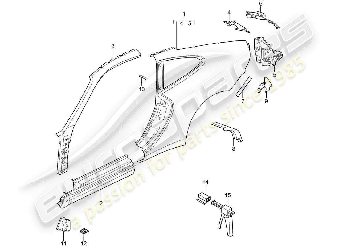 part diagram containing part number 00004330538