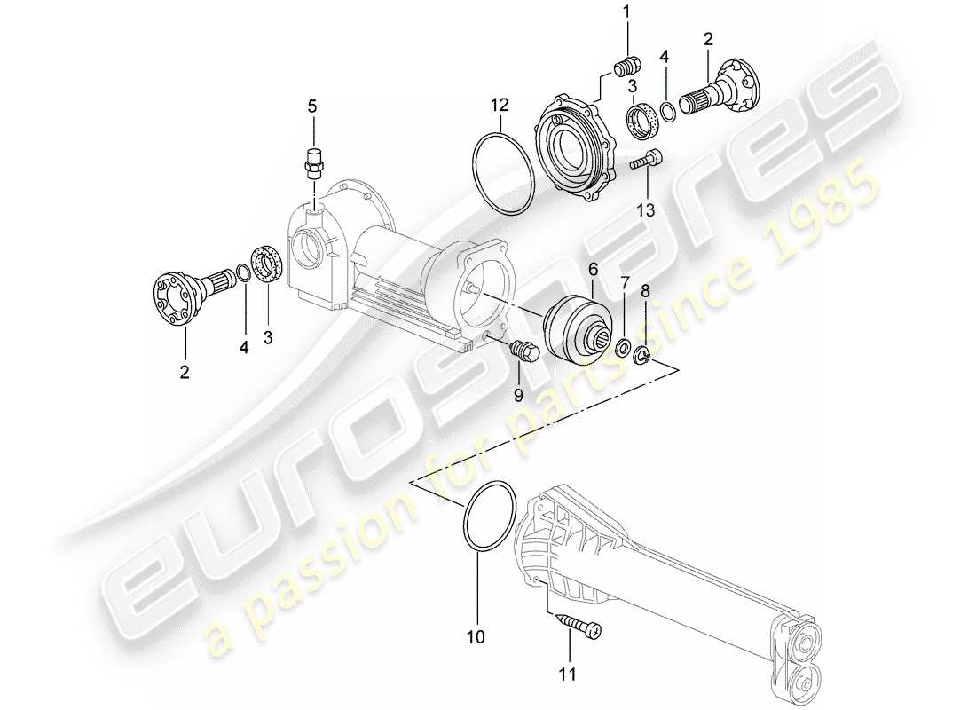 part diagram containing part number 99633231100