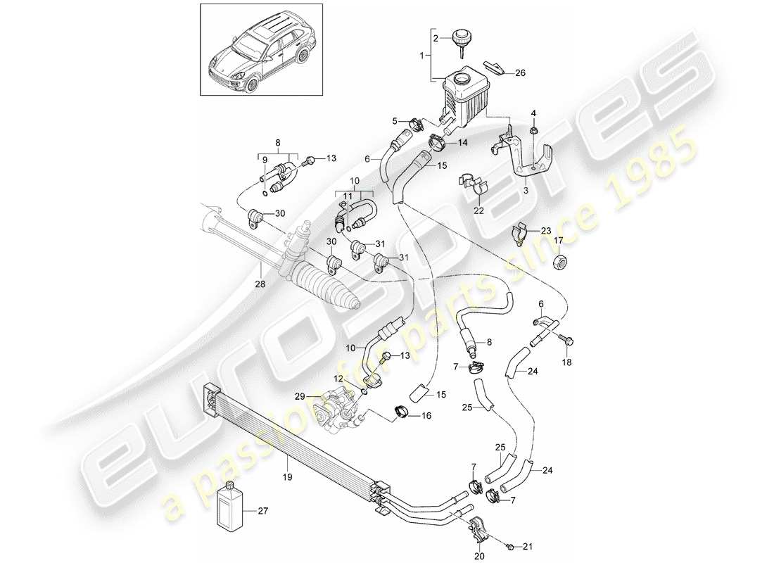 part diagram containing part number 95834745202