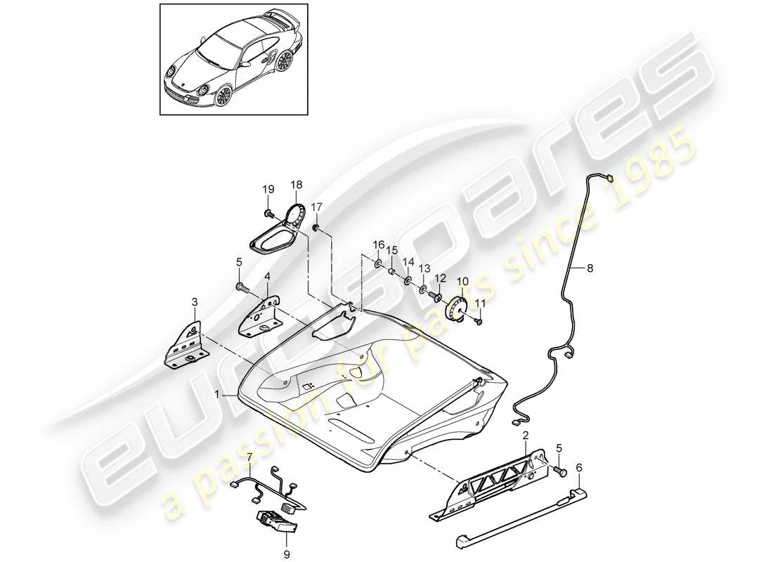 part diagram containing part number 99761278510